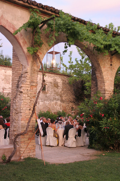 outdoor wedding italy