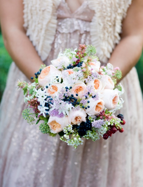 Italian wedding - Summer bridal bouquet