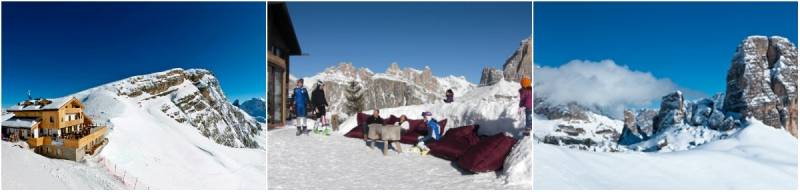 alpine hut wedding italy