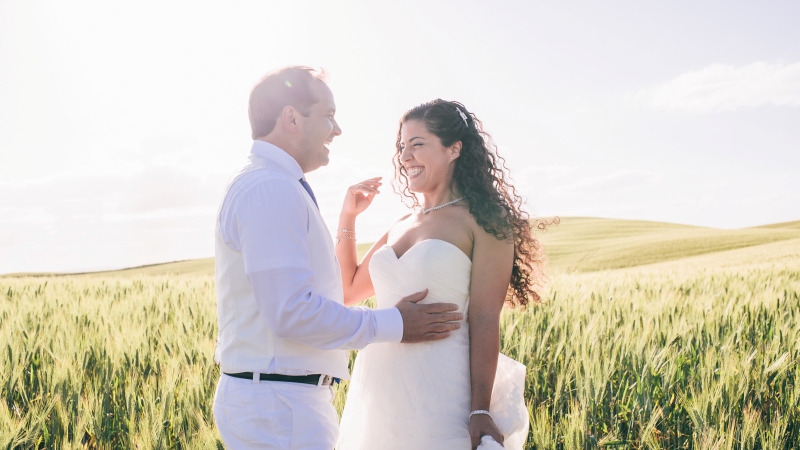 Italy outdoor wedding