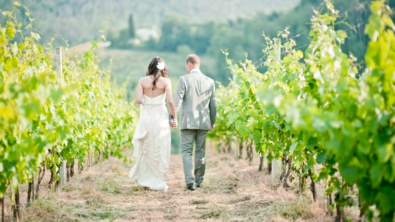 tuscany vineyard wedding