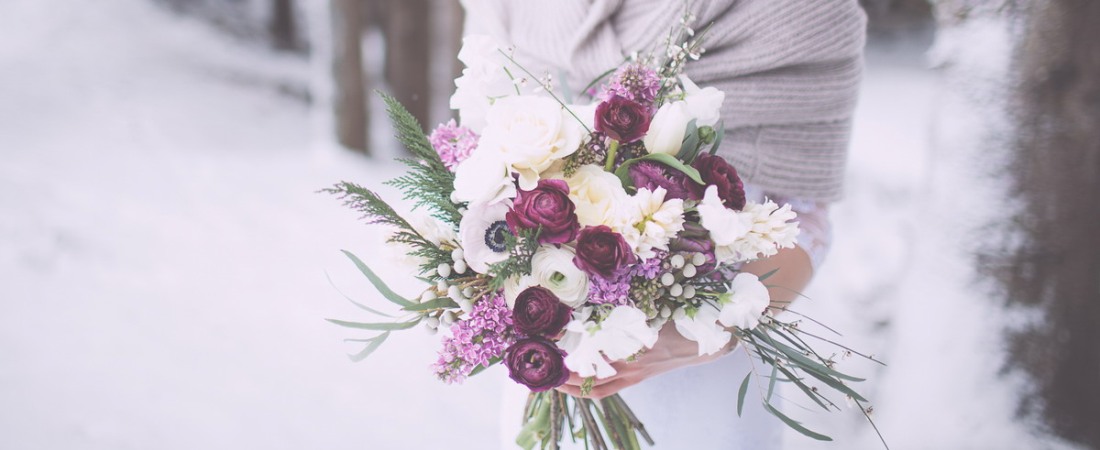 winter wedding bouquet